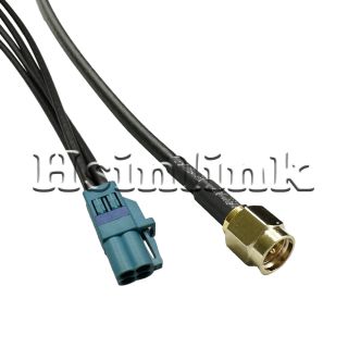 HS-4port-FakraZF To SMAM With DS302 Cable XXcm (6G)_web02